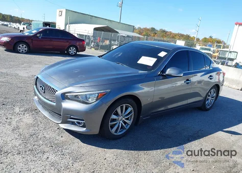2014 Infiniti Q50 Premium z USA, uszkodzony, nr VIN JN1BV7AP4EM693012